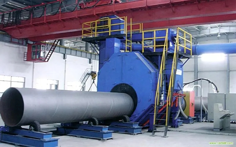 衡水自动环保钢管内壁喷砂机