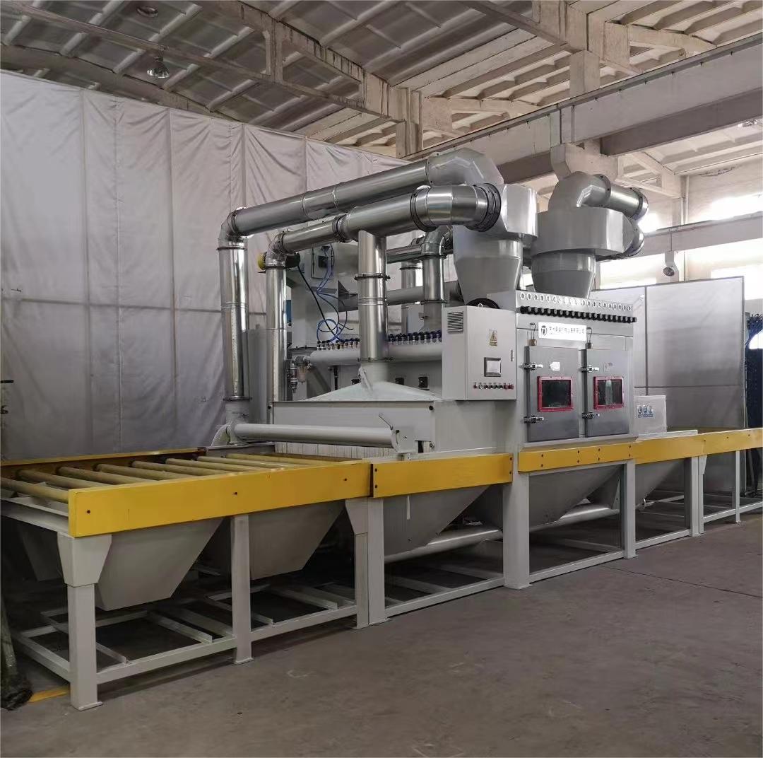 衡水抛丸机跑砂是什么原因