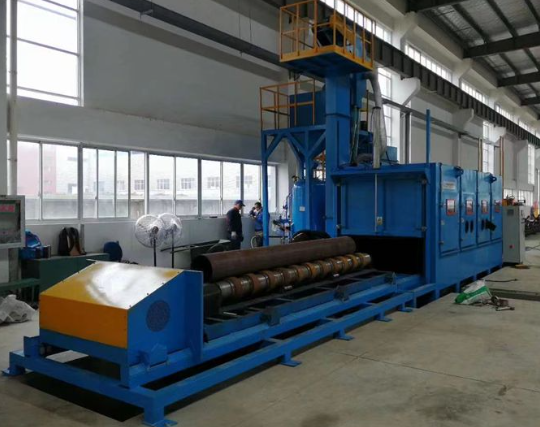 衡水喷砂机在管道除锈中的现场施工应用