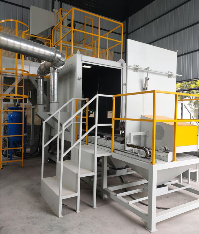 衡水全自动喷砂机 实现无人化高效生产