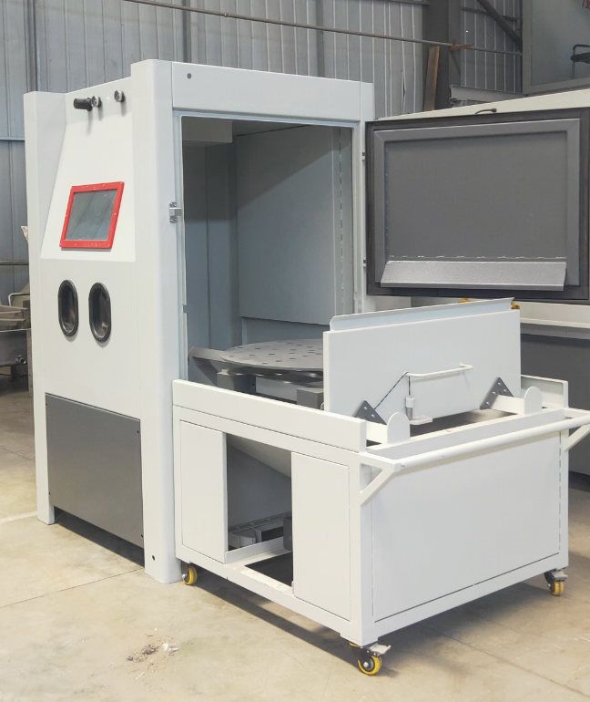 衡水箱式喷砂机 适合小工件批量处理