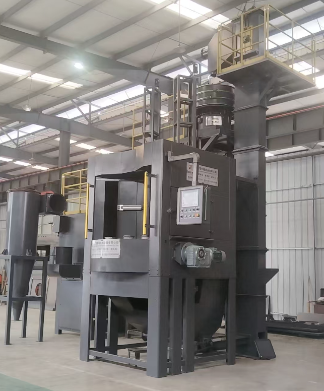 衡水转盘式喷砂机 提升圆形工件处理效率